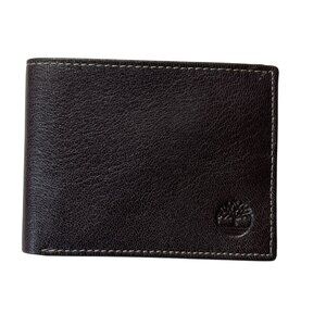Timberland Genuine Leather Bi-Fold Wallet